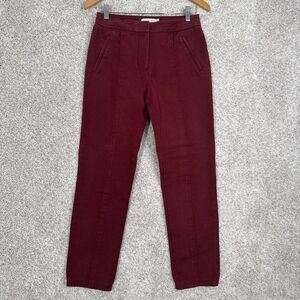 tory burch  red burgundy pants‎ size 2